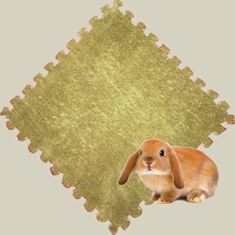 Forro para jaula de conejillo de indias, estera de cama antideslizante impermeable, almohadilla altamente absorbente para orinar, artículos para mascotas pequeñas, 4/10 piezas