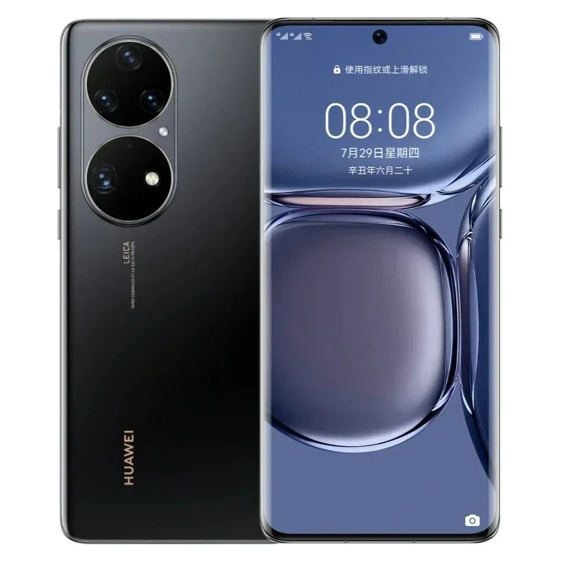 Huawei P50 Pro 4G 128GB 256GB ROM Smartphone 6.6 pulgadas 2700x1228px 4360mAh HarmonyOS Teléfono Usado
