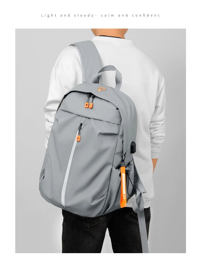 Mochila multifuncional de moda, gran capacidad, mochila de viaje informal, mochila para ordenador de negocios, mochila universitaria
