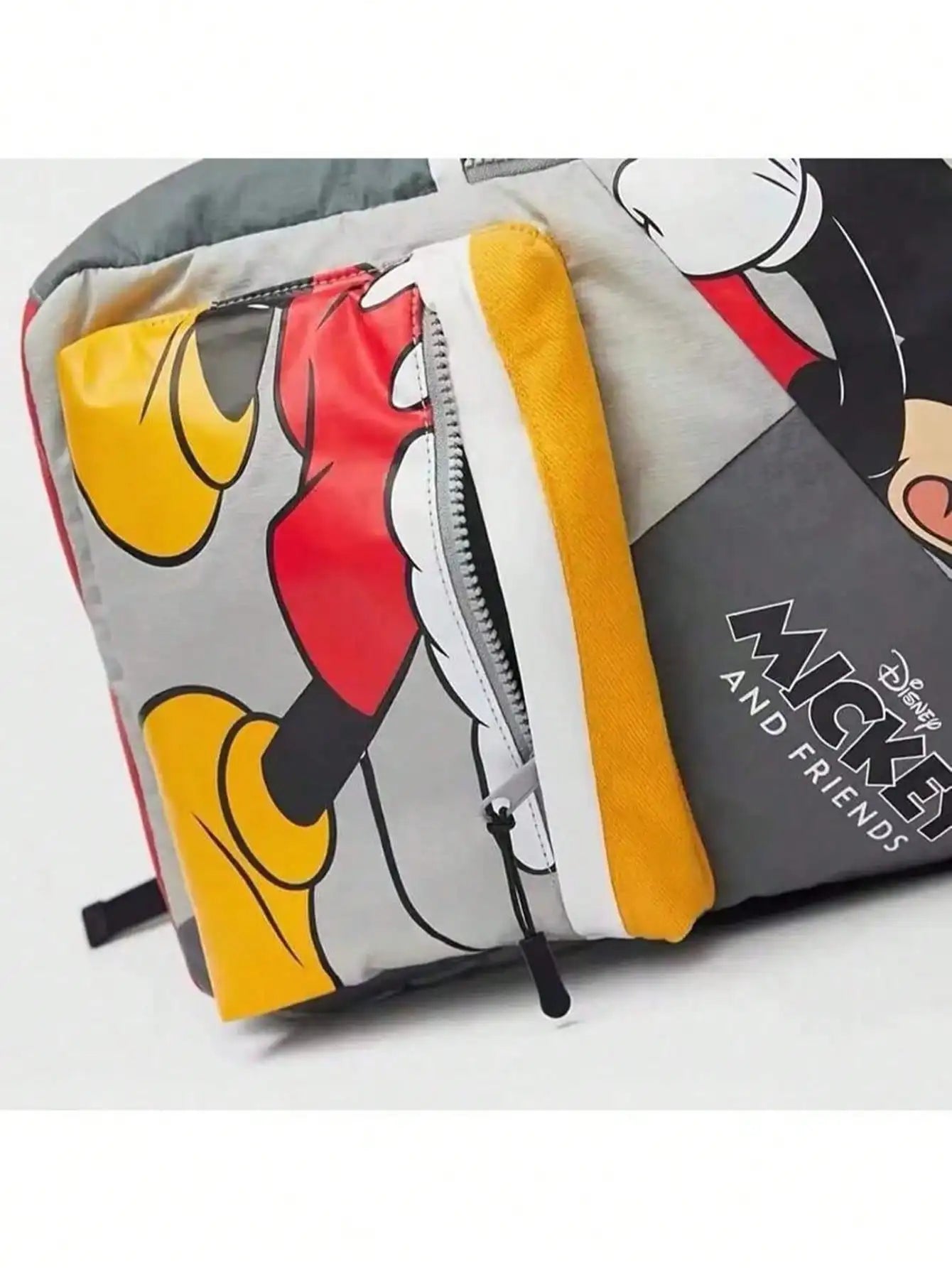 Mochila Escolar Infantil de Moda con Dibujos Animados de Mickey, Mochila Casual para Niños y Niñas, Linda Mochila de Moda
