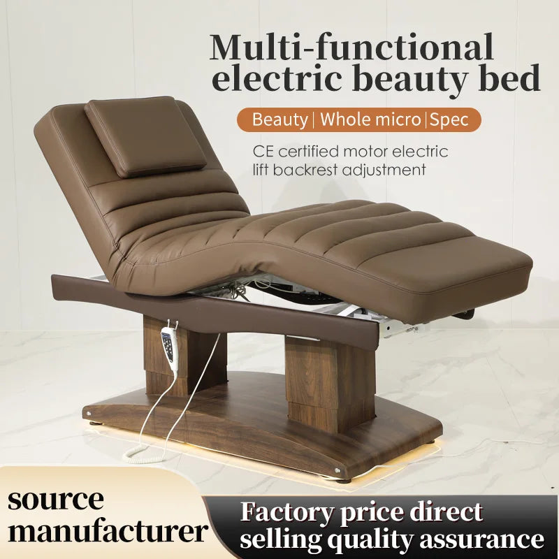 Cama eléctrica para pestañas, Spa, masaje De belleza, Cama Facial De Masajes, Cama eléctrica para tatuajes para salón De belleza