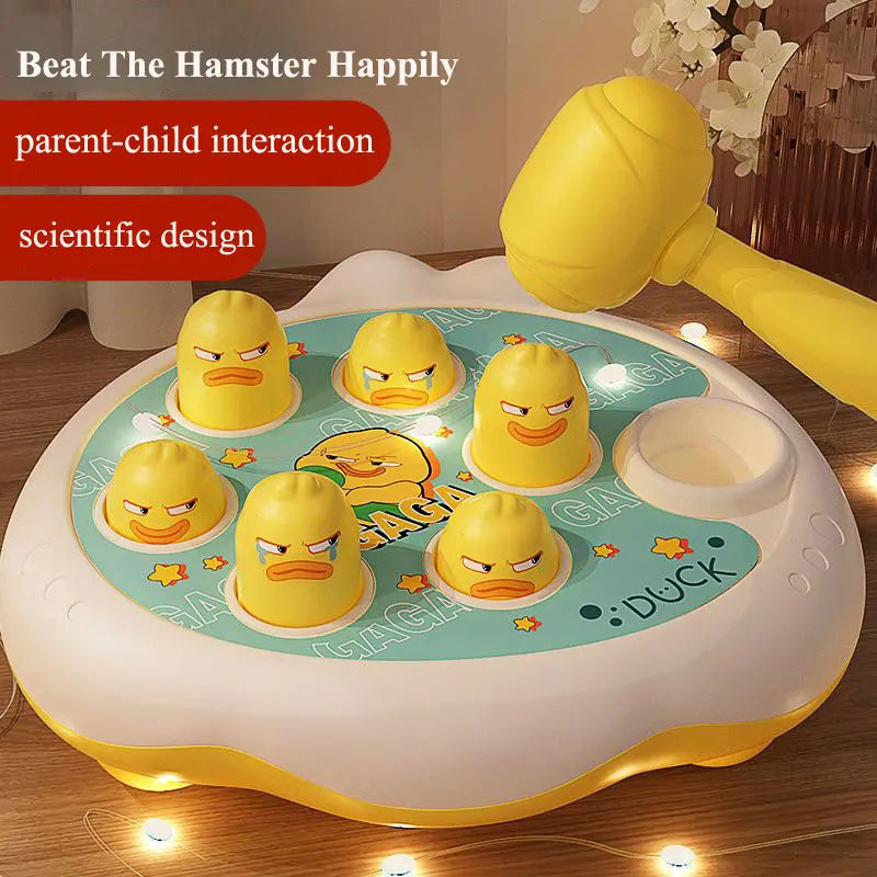 Juguete de pato/rana/cerdo para bebé, juego de aprendizaje Montessori, rompecabezas educativo, regalo para niños pequeños de 12 a 24 meses, niño/niña con martillo
