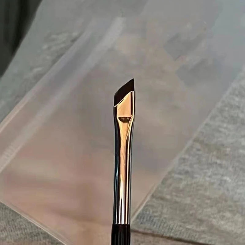 【Pinceles para maquillaje de contorno de cejas, pincel para delineador de ojos, pincel profesional súper fino en ángulo para delineador de ojos, herramientas de maquillaje】