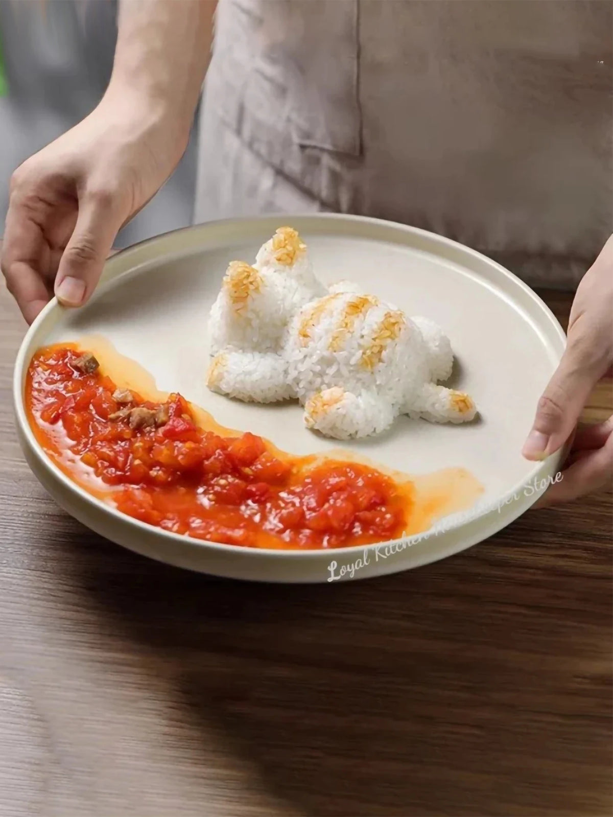 Lindas herramientas para sushi, moldes para Onigiri, forma de gato y animal, Sushi para niños, puré de arroz, puré de patatas, calabaza, suministros para hornear, utensilios de cocina