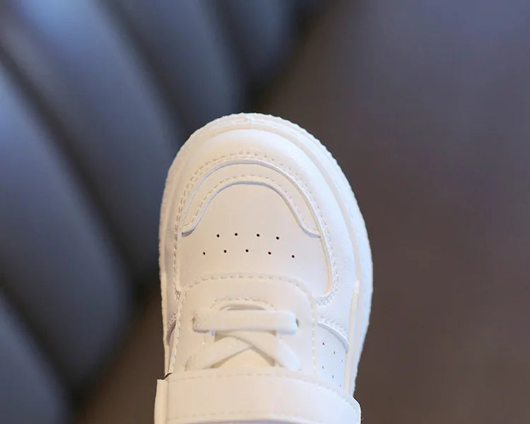 Zapatillas, zapato para niña, primavera Otoño, zapato blanco para niño, zapato informal para correr para niño, zapatillas de suela blanda antideslizantes, tenis para niño, artículo superventas