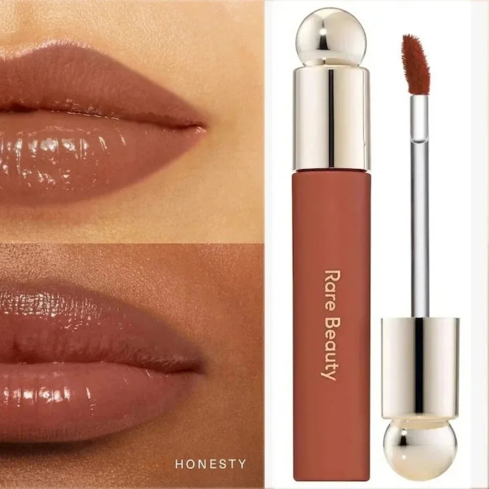 Brillo Labial Rare Beauty, Ilumina la Piel, Es Sedoso y Hermoso, Realza los Contornos, Maquillaje para Chicas y Mujeres, con Caja