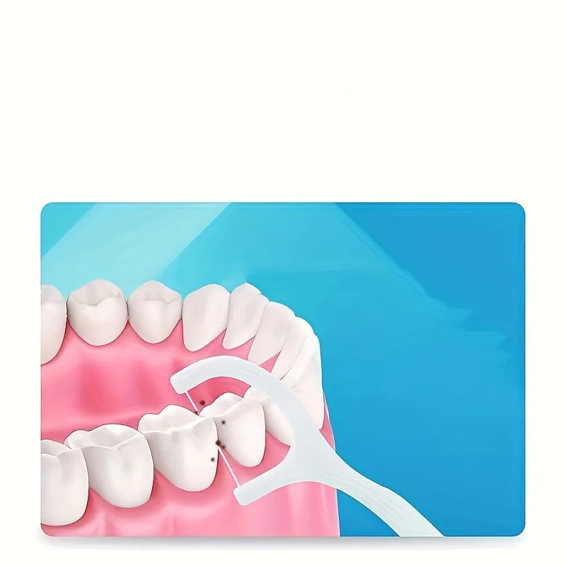 50 Uds. De hilo Dental, hilo Dental de limpieza profunda para el cuidado bucal adecuado, selecciones de hilo Dental desechables portátiles para viajes, vida diaria