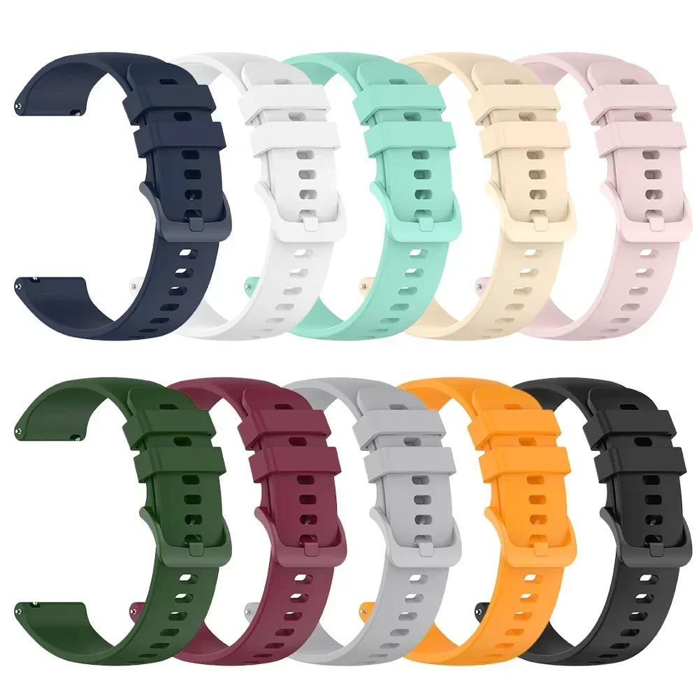 Correa de 22mm para Garmin Forerunner 570 47mm 265 255 M correa de reloj para Garmin Venu 3/Vivoactive 4 pulsera deportiva de silicona transpirable