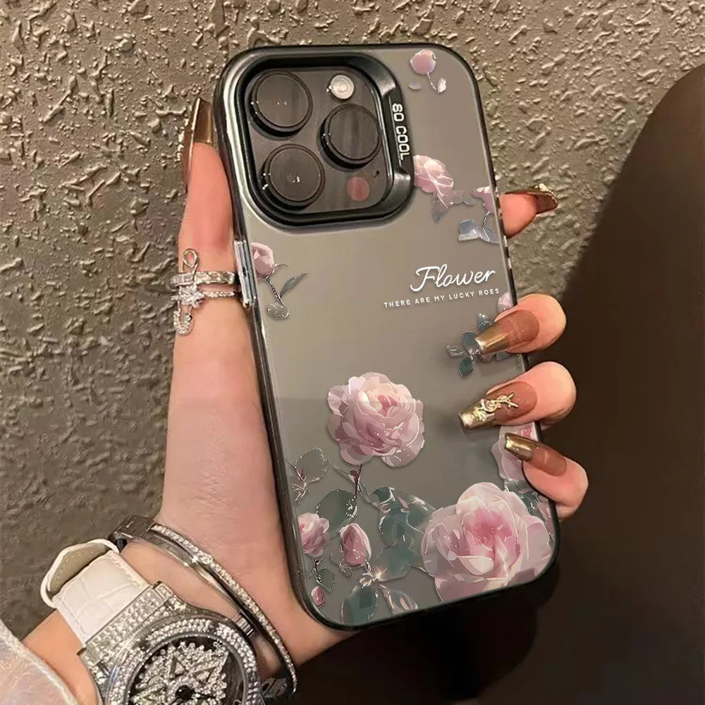 Funda de teléfono con estampado de leopardo para iPhone 16, 13, 15, 14, 11, 12, 17 Pro Max, 16 Pro Max, armadura de parachoques a prueba de golpes, IMD, Funda Coque