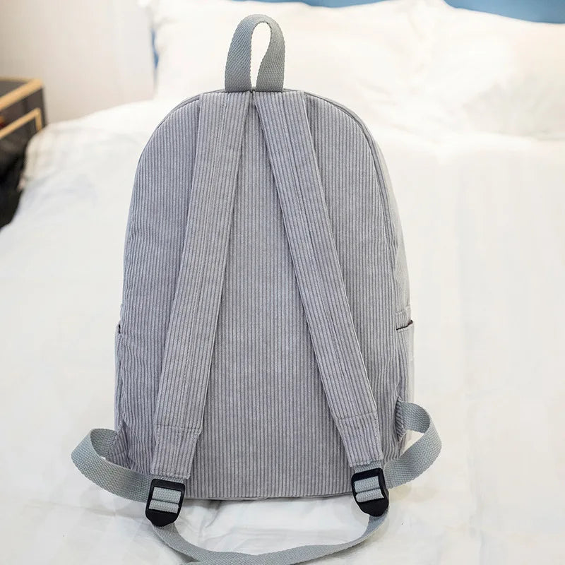 Mochila personalizada para niños, mochila de pana bordada, regreso a la escuela, mochila con nombre para niños, mochila escolar para la universidad, para niños pequeños, con
