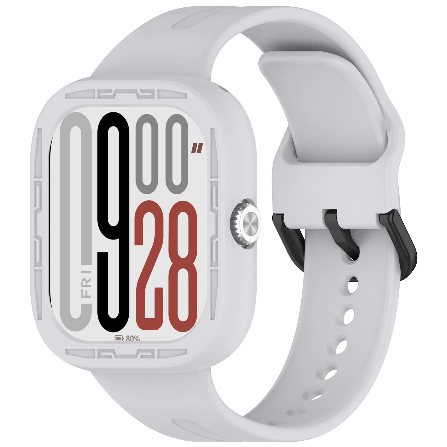 Funda de silicona para Xiaomi Redmi Watch 5, accesorios a prueba de golpes, carcasa de marco de parachoques deportivo de goma suave para Redmi Watch 5, fundas