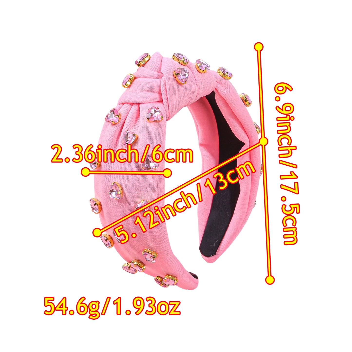 1/3 Uds. Diademas de moda para el Día de San Valentín, diadema de corazón de amor de cristal, diademas, accesorios para el cabello fiesta para niñas y mujeres