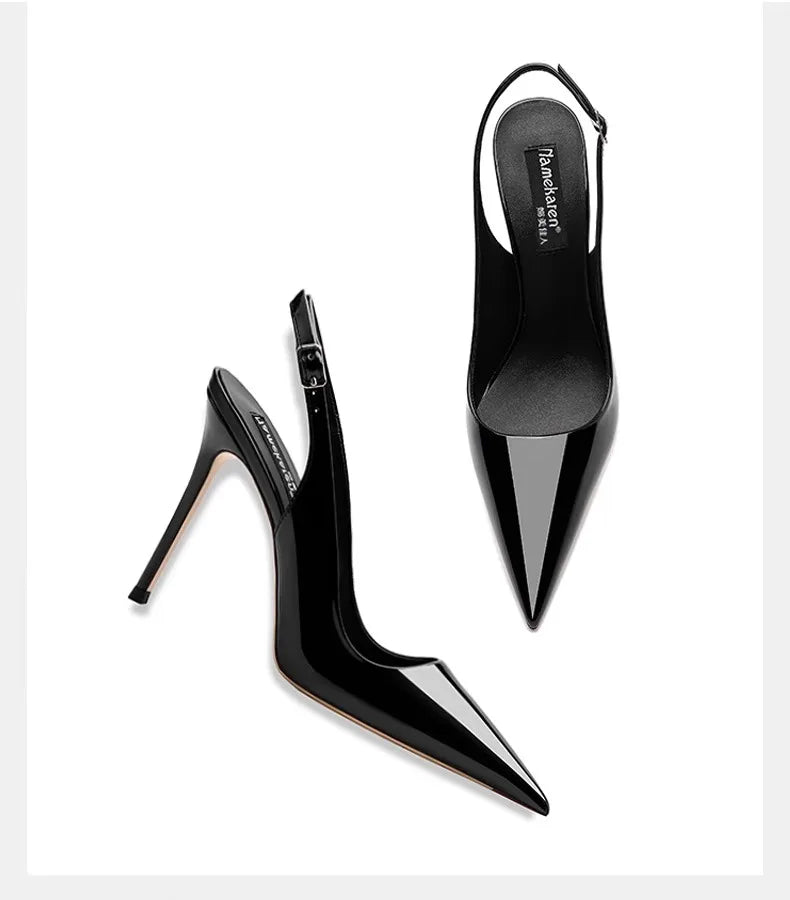 Sandalias de Tacón Alto para Mujer, Verano 2026, Nueva Marca de Lujo, Casuales, de Fiesta, con Hebilla, Ligeras, Zapatillas Mujer