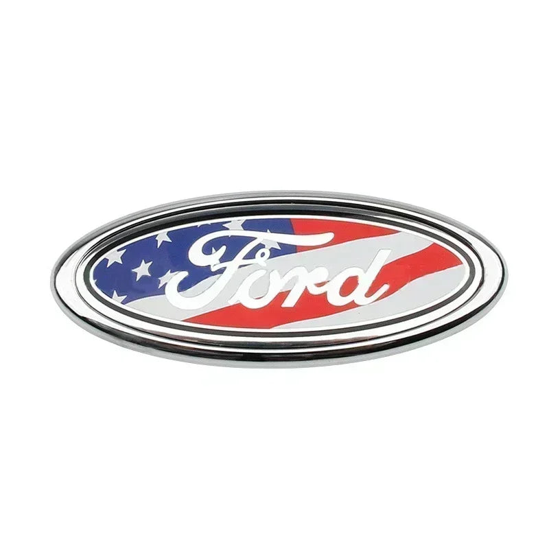 Emblema de coche ABS de 115x45mm para capó delantero y trasero, accesorios para Focus, Fiesta, Mondeo, F150, Ranger, Fusion, Kuga