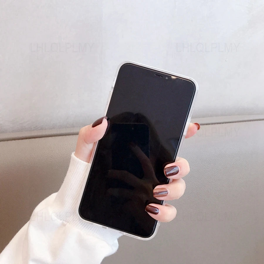 Funda de silicona suave con espejo de maquillaje para Xiaomi 13 Redmi Note 12 Pro Plus 5G 12C 13C Poco M5S M6 X7 C75, funda de TPU