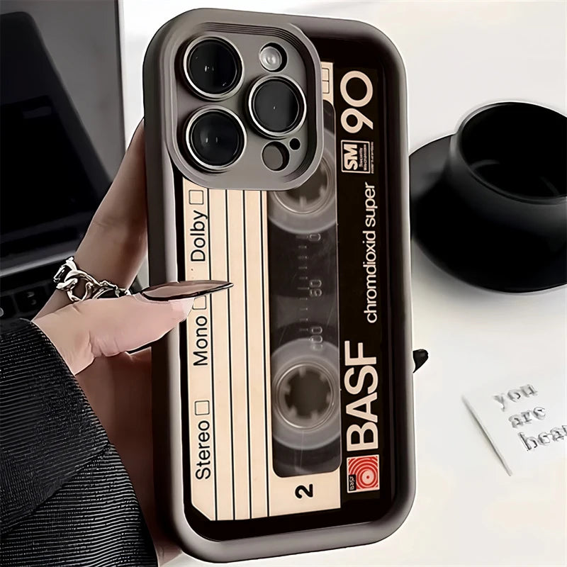 Funda de teléfono suave de silicona con patrón de cinta de la suerte para Xiaomi Redmi 13C 14C 13 12 4G Redmi Note 14 13 12 11 Pro Plus 5G 12S 11S