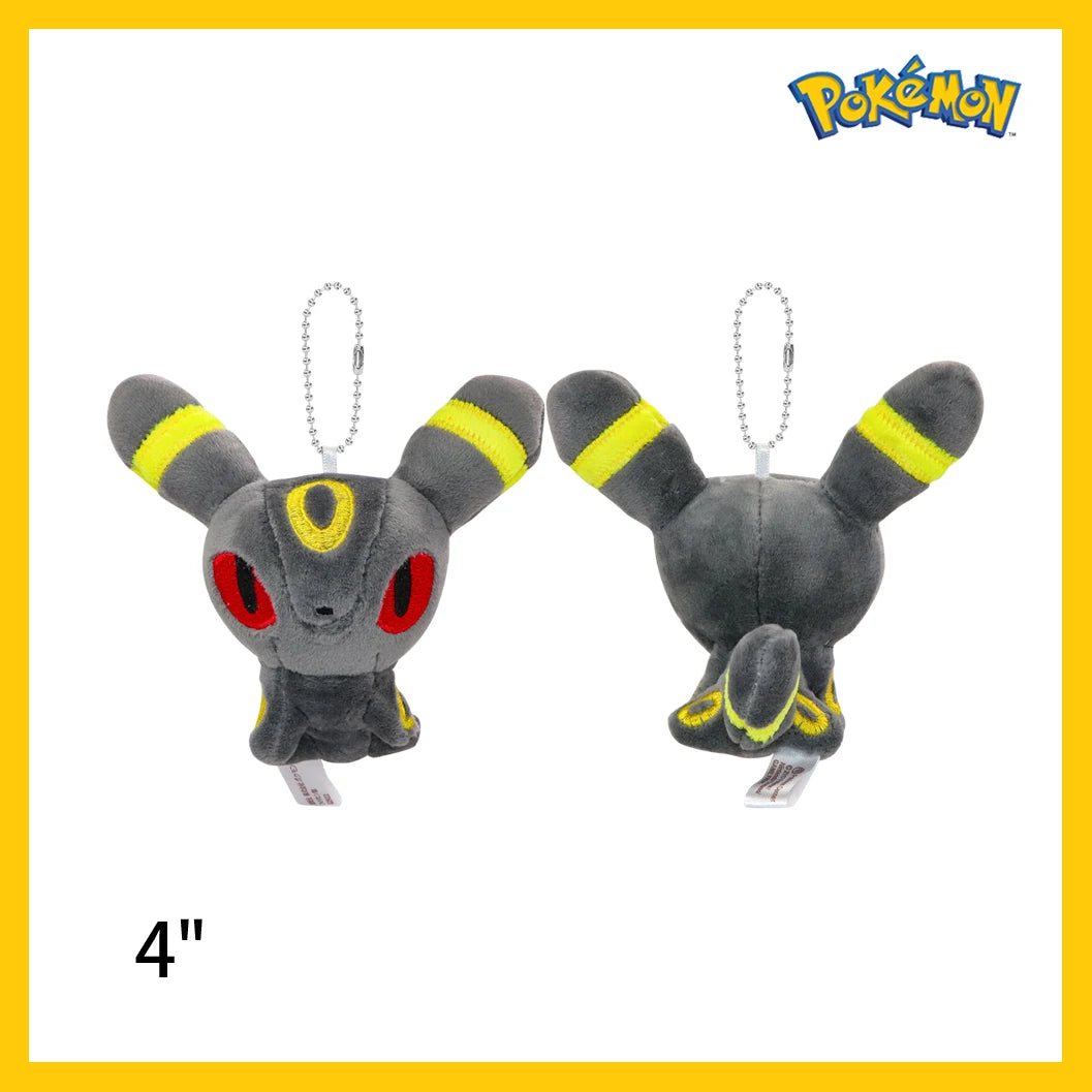 Llavero de peluche Mimikyu Eevee, colgante de anime de Pocket Monster con personajes de Eeveelution y Snorlax, para coleccionistas, regalo y decoración para fans de Sylveon