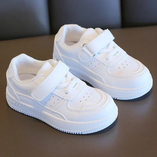 Zapatillas, zapato para niña, primavera Otoño, zapato blanco para niño, zapato informal para correr para niño, zapatillas de suela blanda antideslizantes, tenis para niño, artículo superventas