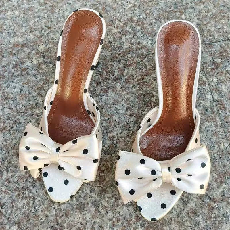 Sandalias Stiletto Primavera-Verano 2026, Nuevas, Cómodas y Versátiles, Punta Redonda, Tacones Altos