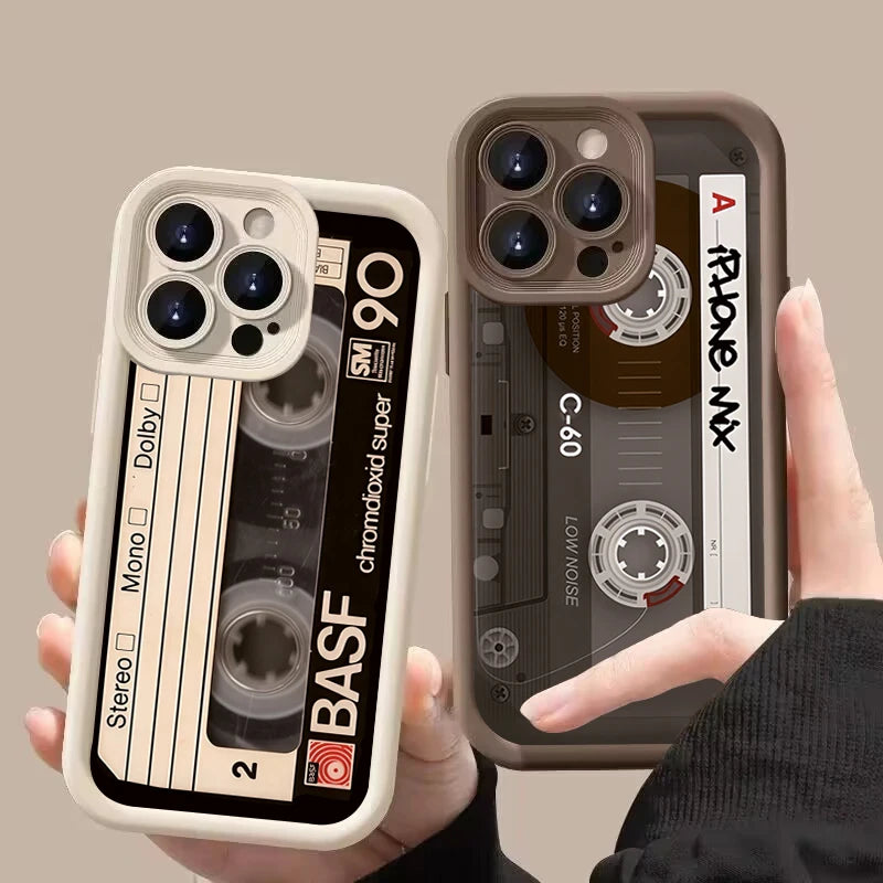 Funda de teléfono suave de silicona con patrón de cinta de la suerte para Xiaomi Redmi 13C 14C 13 12 4G Redmi Note 14 13 12 11 Pro Plus 5G 12S 11S