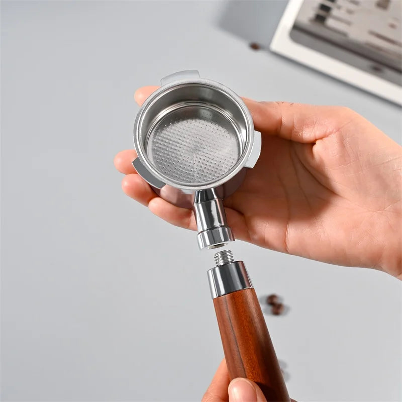 Portafiltro sin fondo para café, 51mm, para Homix H11 Oster Cecotec Hibrew, cesta de filtro de repuesto de 1 y 2 tazas, accesorio para máquina de café expreso