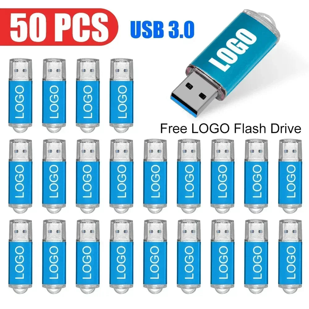 10/20/50 unids/lote unidad Flash USB 3,0 nueva unidad de bolígrafo giratoria 8GB16GB32GB64GB logotipo personalizado gratis memoria Stick regalo de negocios creativo