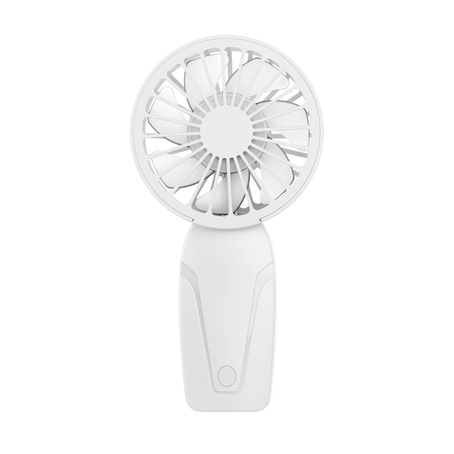 Ventilador pequeño de mano portátil, Mini ventilador de bolsillo, recargable por USB, ligero, ABS