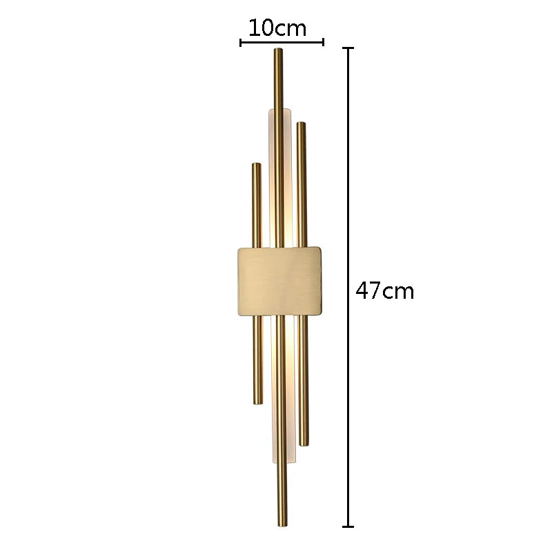 Lámpara de pared LED moderna, iluminación interior, apliques de pared para baño, accesorio de iluminación para sala de estar, pasillo, decoración de dormitorio, luces de pared