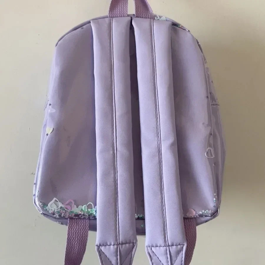 Mochila de Peluche Stitch 2026, Mochila Escolar Japonesa Azul con Diseño Divertido de Stitch, Mochila de Gran Capacidad para Estudiantes, Bolsa de Jardín de Infancia, Regalo para Niños