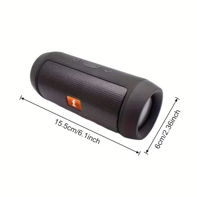 Altavoz inalámbrico portátil con Bluetooth: mini caja de sonido de escritorio con función de carga para facilitar su transporte y uso