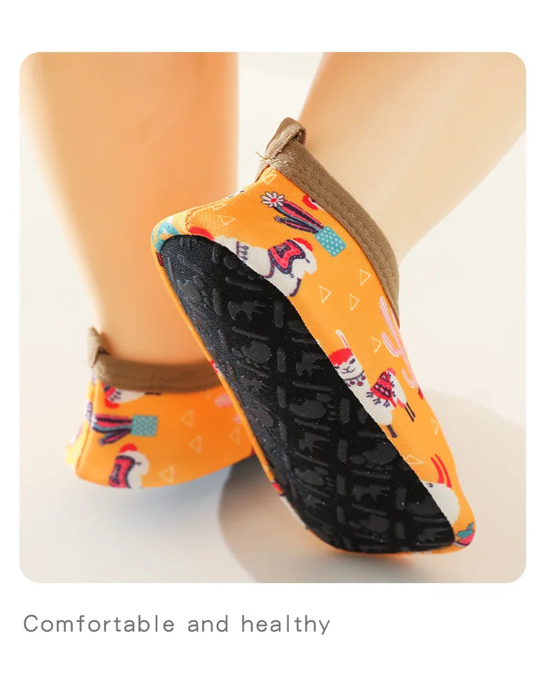 Zapatillas de deporte para deportes acuáticos para niños y niñas, zapatos descalzos para nadar, Surf, pesca, buceo, zapatillas para interiores y exteriores