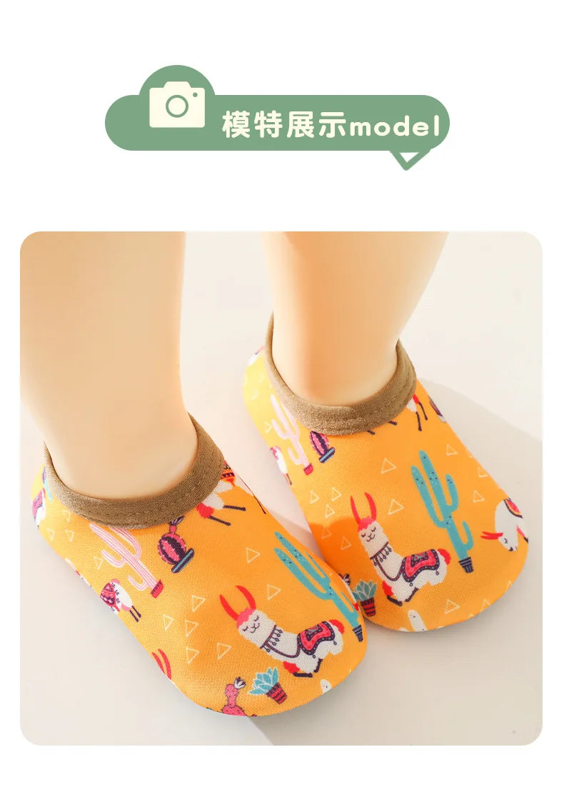 Zapatillas de deporte para deportes acuáticos para niños y niñas, zapatos descalzos para nadar, Surf, pesca, buceo, zapatillas para interiores y exteriores