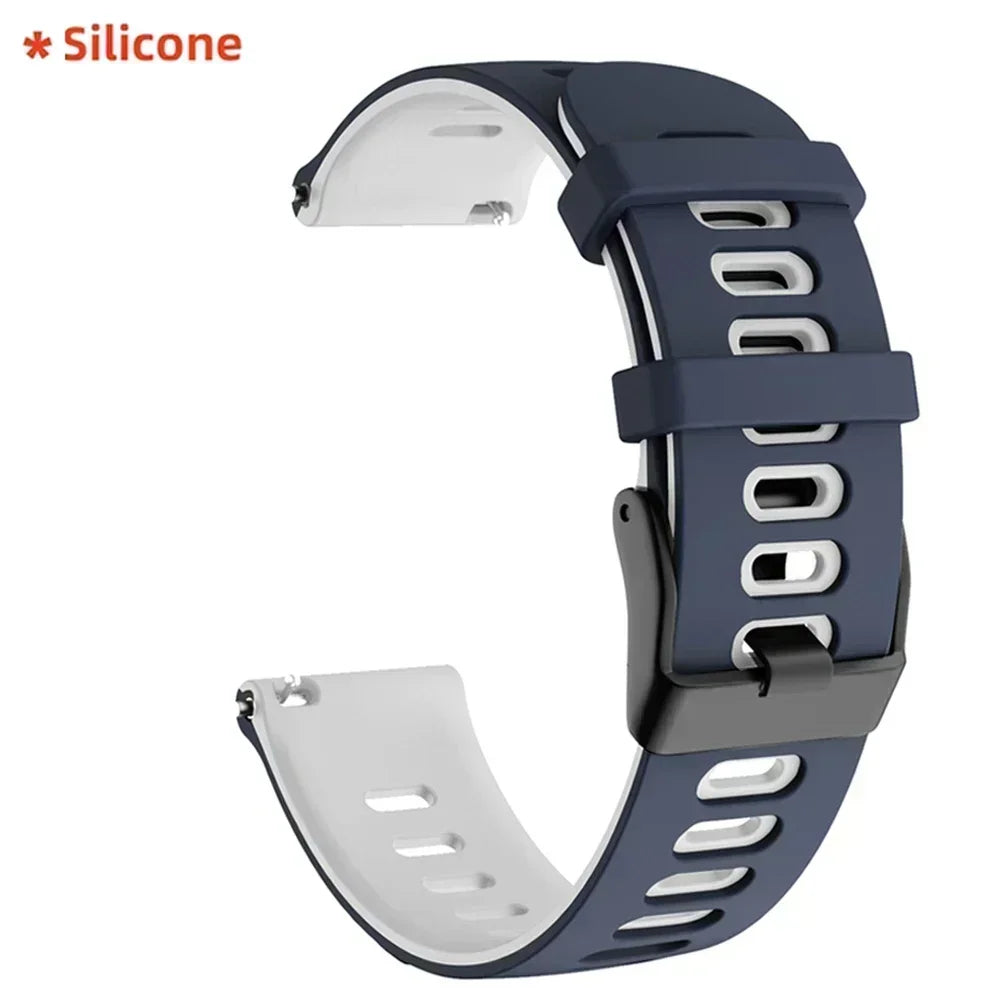 Correa de repuesto de 22mm para Huawei Watch GT6 6Pro GT5 GT 4 3 2 46mm Watch 5 4 Pro Smartwatch pulsera de silicona de cuero