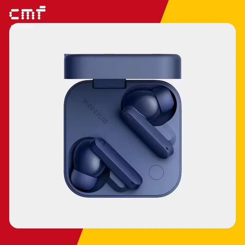 Versión Global CMF Buds 2 Plus Auriculares sin cables 12mm LCP Driver 50dB Hybrid ANC Hi-Res LDAC IP55 Resistente al agua y al polvo