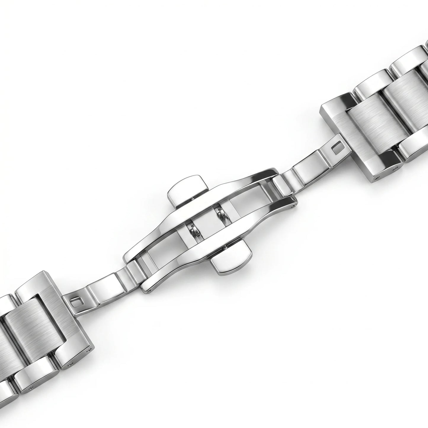 Correa de reloj de acero inoxidable sólido, pulsera de Metal de 18, 20, 21, 22, 23 y 24mm, correa de repuesto para hombre y mujer, accesorios para pulsera