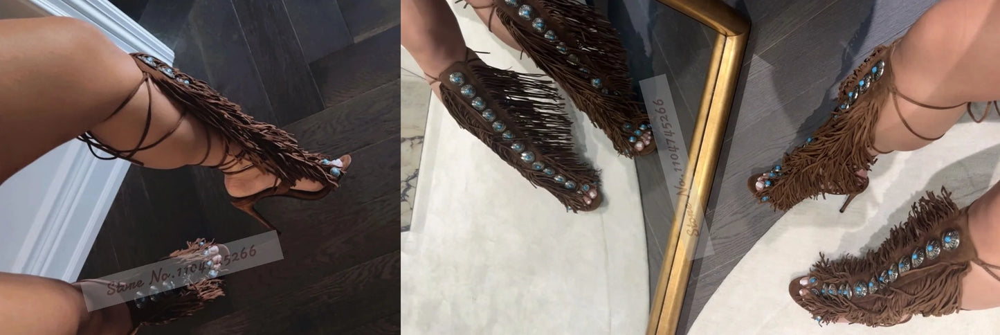 Cielo Azul Satén Tacón Alto Mules Rosa Borgoña Punta Puntiaguda Zapatillas Modernas Slip-On Vestido Elegante Sandalias Zapatos de Banquete Poco Profundos