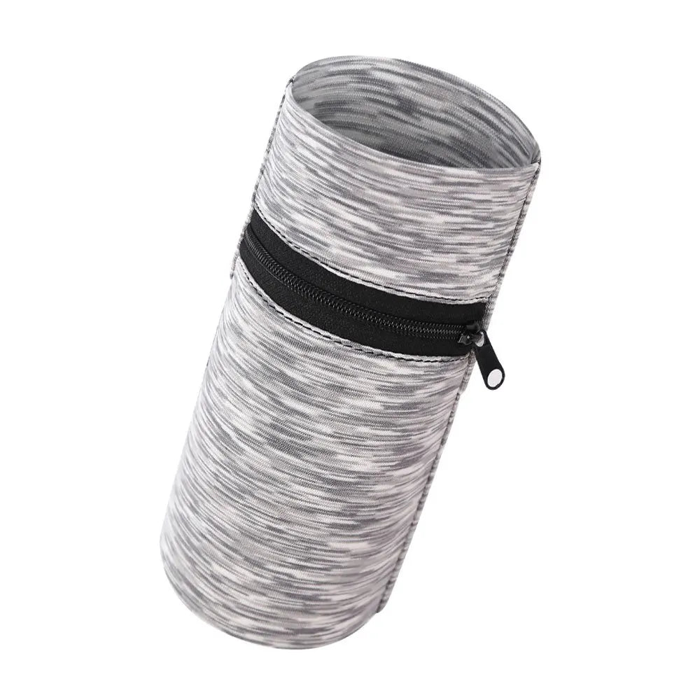 Bolsa de muñeca para correr con cremallera, bolsa ligera para tarjetas y llaves de teléfono, a prueba de sudor, para gimnasio, Fitness, deportes, brazalete para ciclismo