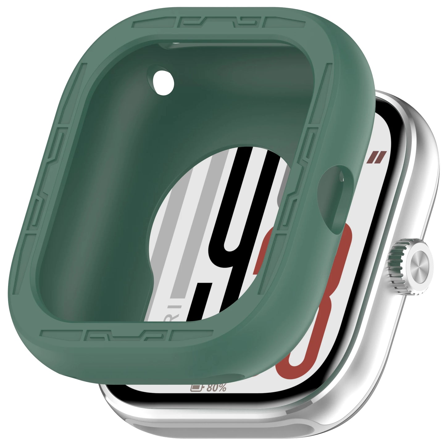 Funda de silicona para Xiaomi Redmi Watch 5, accesorios a prueba de golpes, carcasa de marco de parachoques deportivo de goma suave para Redmi Watch 5, fundas