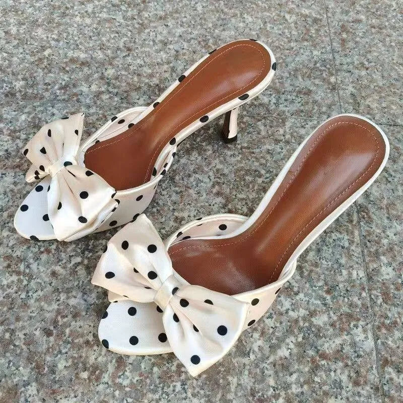 Sandalias Stiletto Primavera-Verano 2026, Nuevas, Cómodas y Versátiles, Punta Redonda, Tacones Altos