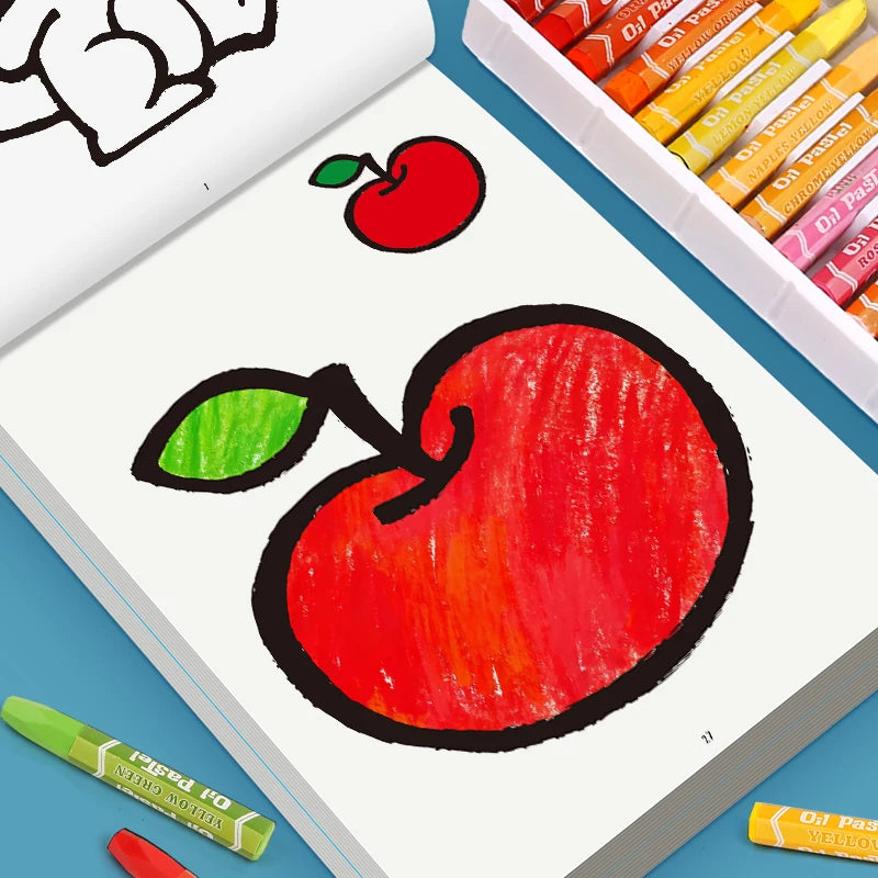 Libro para colorear de 32 páginas de pintura y graffiti para aprender arte, pintar, iluminar y mejorar la capacidad de comprensión