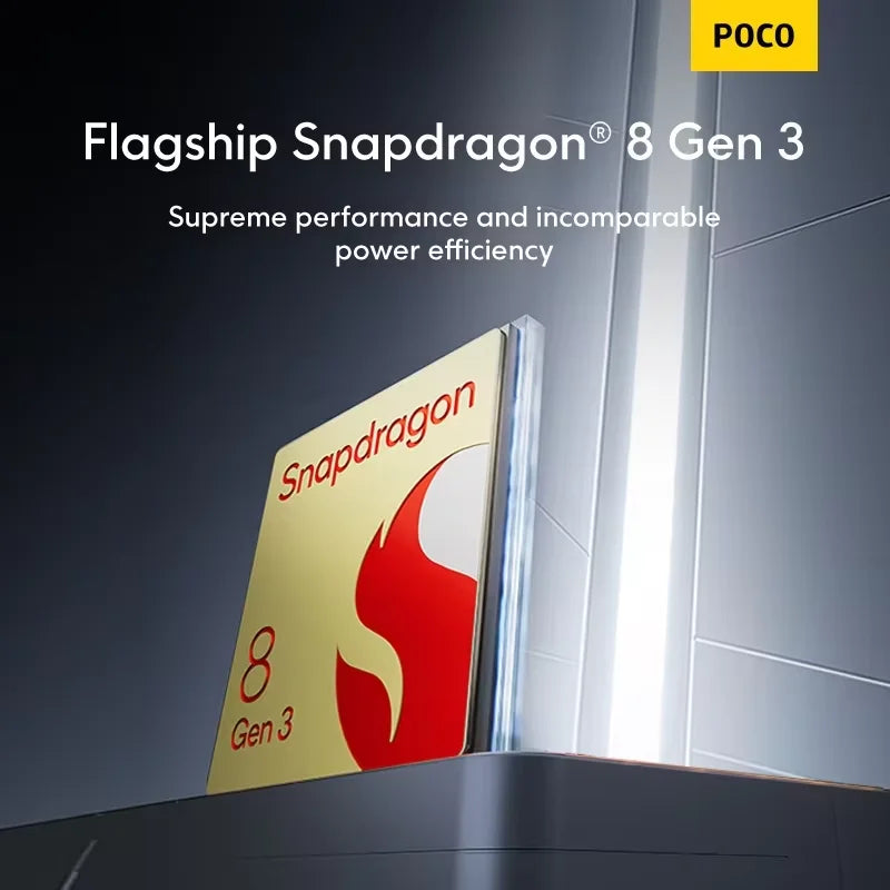 Versión Global POCO F7 Pro Snapdragon 8 Gen 3 Smartphone 6.67'' 120Hz Pantalla 50MP Cámara 6000mAh Batería 90W IP68 Teléfono Móvil