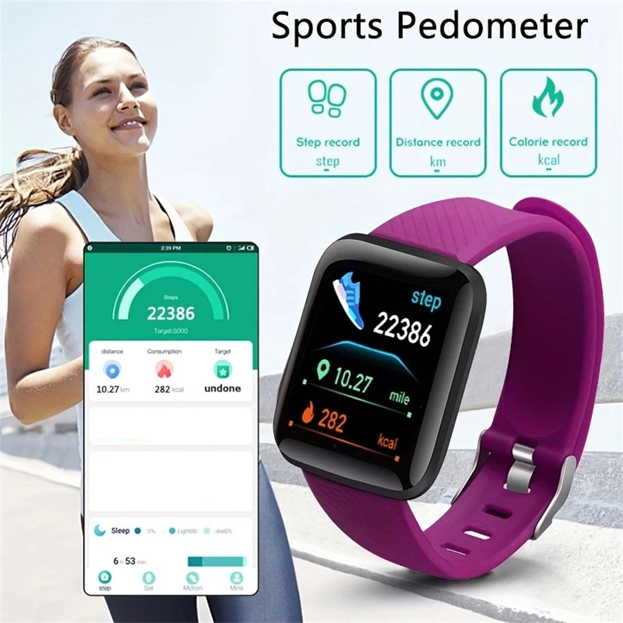 Smartwatch Fitness con Monitor de Salud