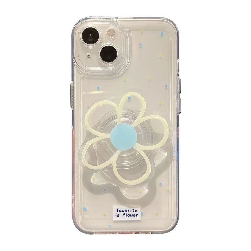 Mochila funda de teléfono de pato de dibujos animados para iPhone 14 Plus 7 8 X XS XR 11 12 13 Pro Max fundas de silicona con soporte