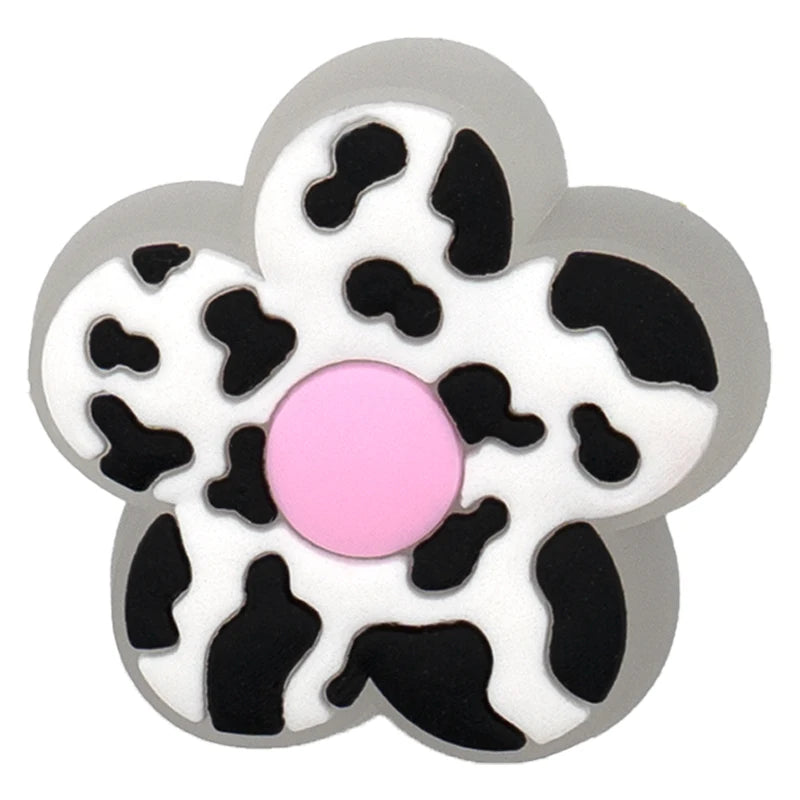 Decoración de colgante de zapato LED de corazón rosa para niñas, Pin de unicornio de búho y mariposa para sandalias, accesorios de hebilla de zueco de fútbol