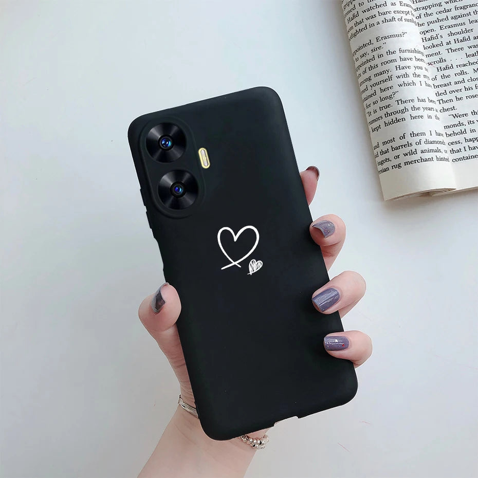 Funda de teléfono para Realme C55, Funda RMX3710, Funda trasera de silicona suave con dibujos animados bonitos para Realme C55 RealmeC55 Funda C 55 Coque