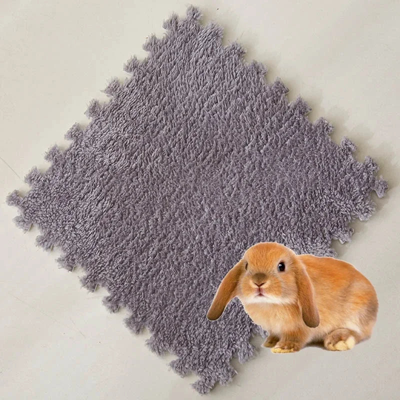Forro para jaula de conejillo de indias, estera de cama antideslizante impermeable, almohadilla altamente absorbente para orinar, artículos para mascotas pequeñas, 4/10 piezas