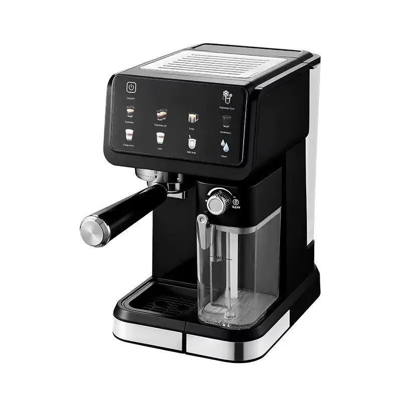 Cafetera Espresso con bomba italiana de 220V, cafetera automática para espumar espuma de leche para uso doméstico