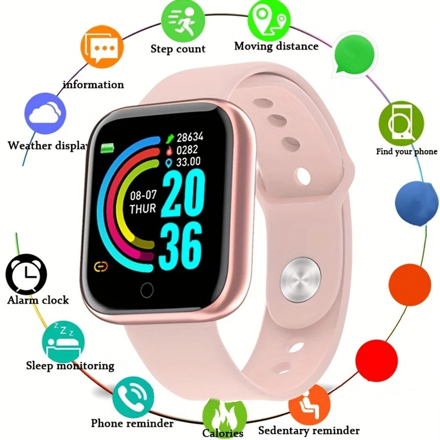 Smartwatch Fitness con Monitor de Salud