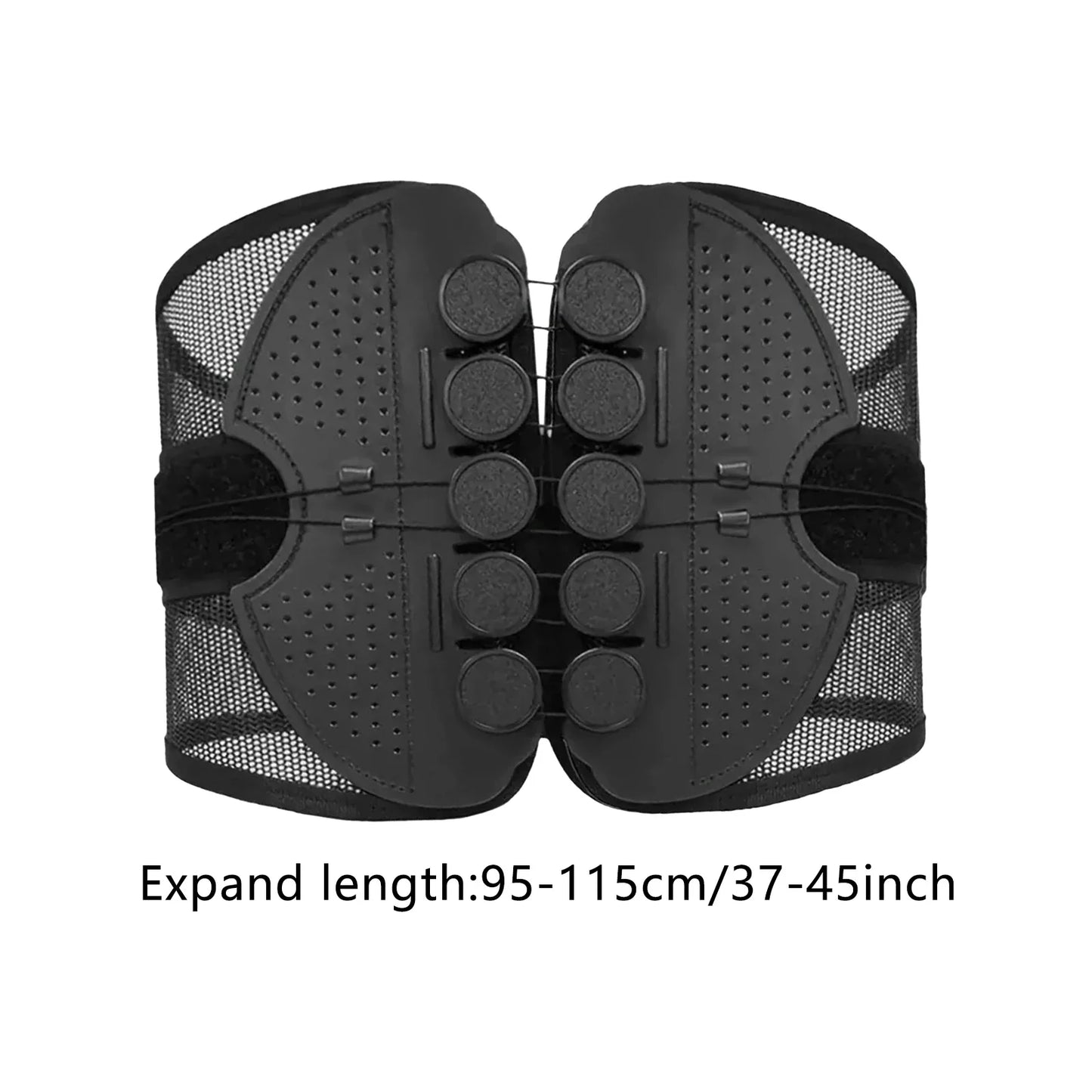 Envoltura de soporte Lumbar Unisex, Protector de cintura transpirable para espalda, Corrector de postura, cintura cálida