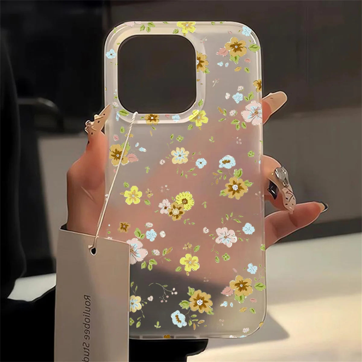 Funda mate de flores para iPhone 17, Fundas para iPhone 17 Air 16 Pro Max 12 14 11 13 15 Fundas, funda suave a prueba de golpes, parachoques de teléfono de leopardo